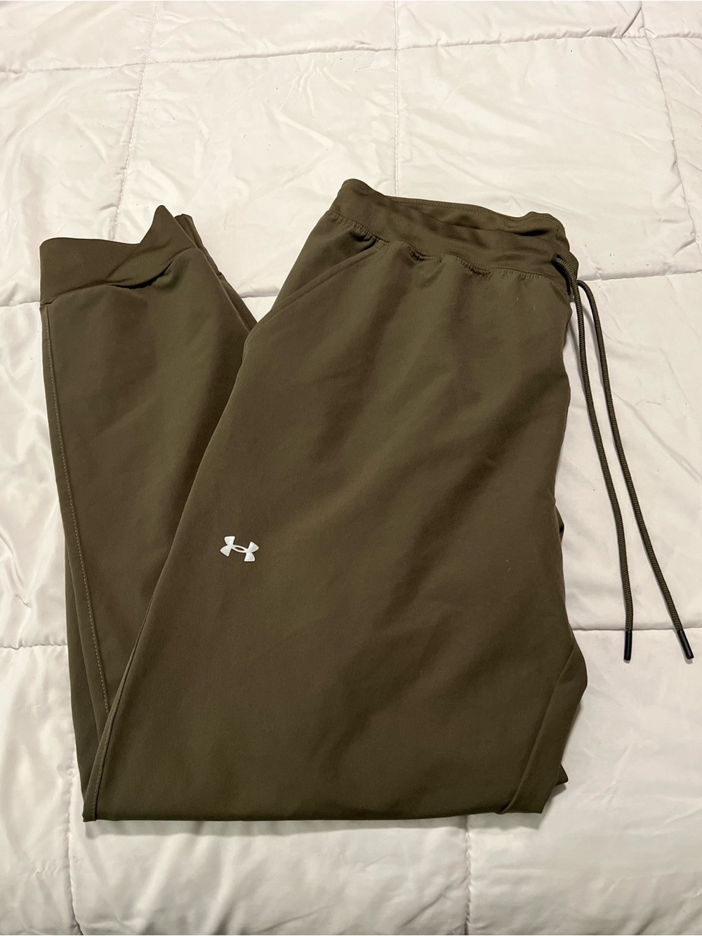 Under Armour Olive Athletic Drawstring Joggers
